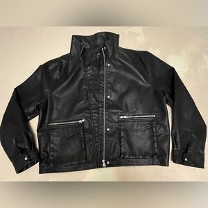 Baccini Midnight Leather Jacket